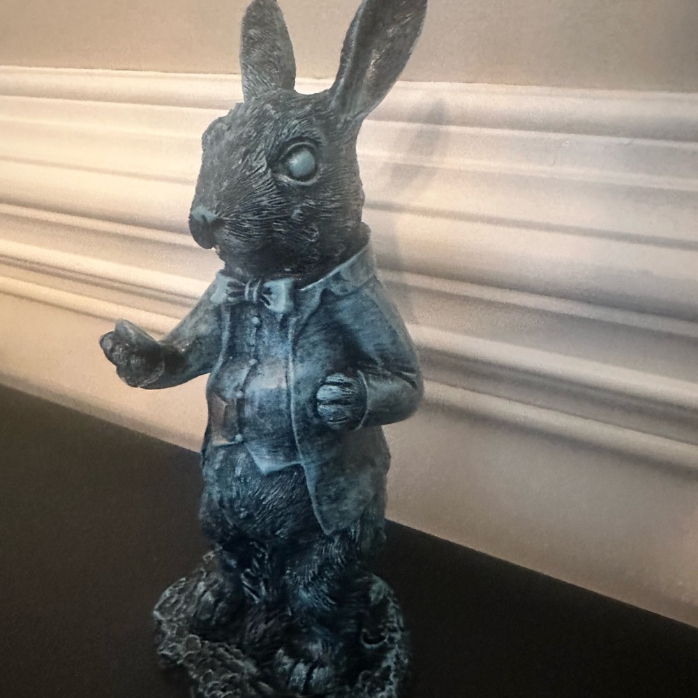 Rabbit Figurine - Peter Rabbit Easter Decor - Picture 2 of 4